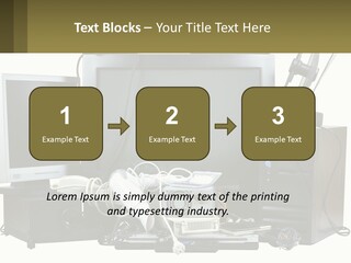 White Woman Ocean PowerPoint Template