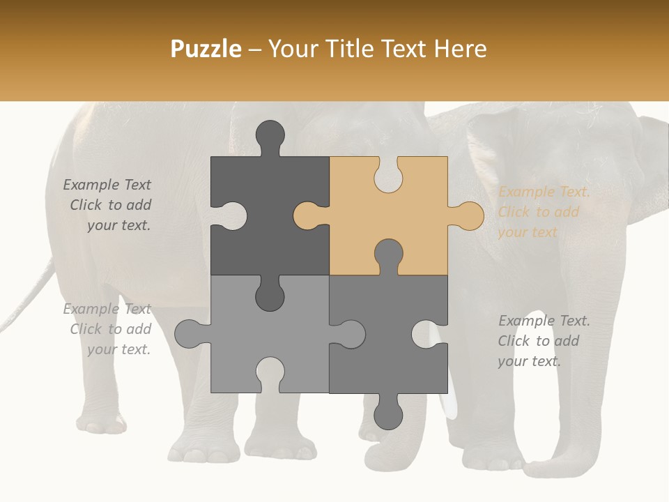 Daughter Elderly Wellness PowerPoint Template