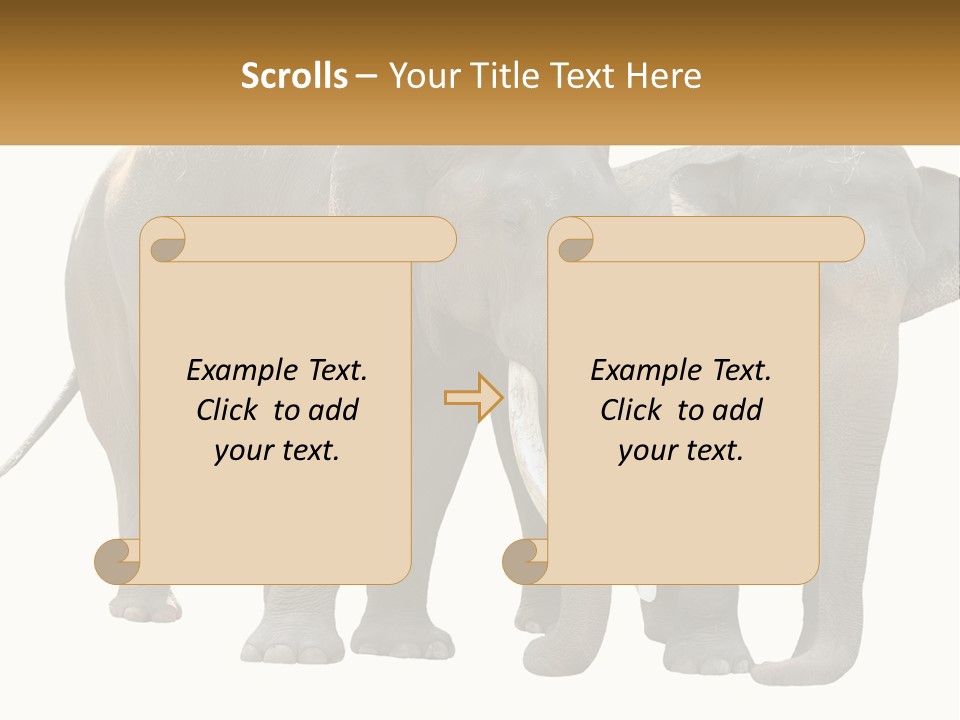 Daughter Elderly Wellness PowerPoint Template