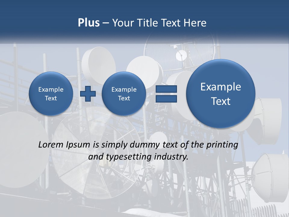 Sad Parent Standing PowerPoint Template