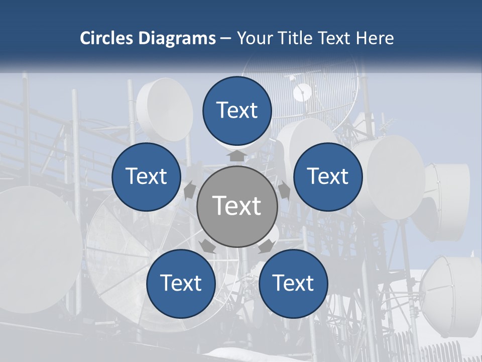 Sad Parent Standing PowerPoint Template