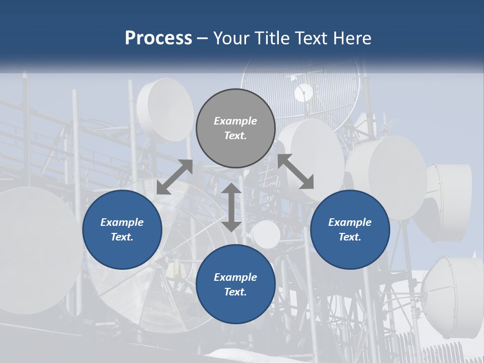 Sad Parent Standing PowerPoint Template