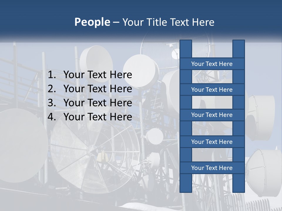 Sad Parent Standing PowerPoint Template