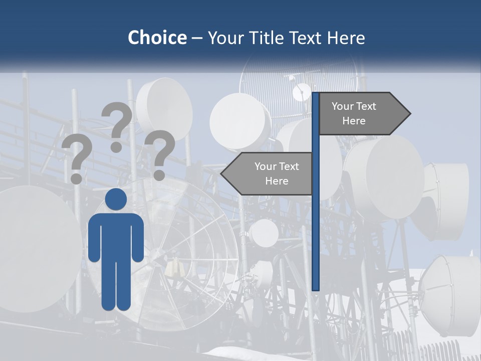Sad Parent Standing PowerPoint Template