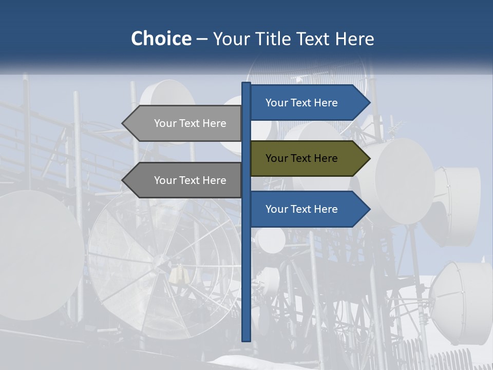 Sad Parent Standing PowerPoint Template