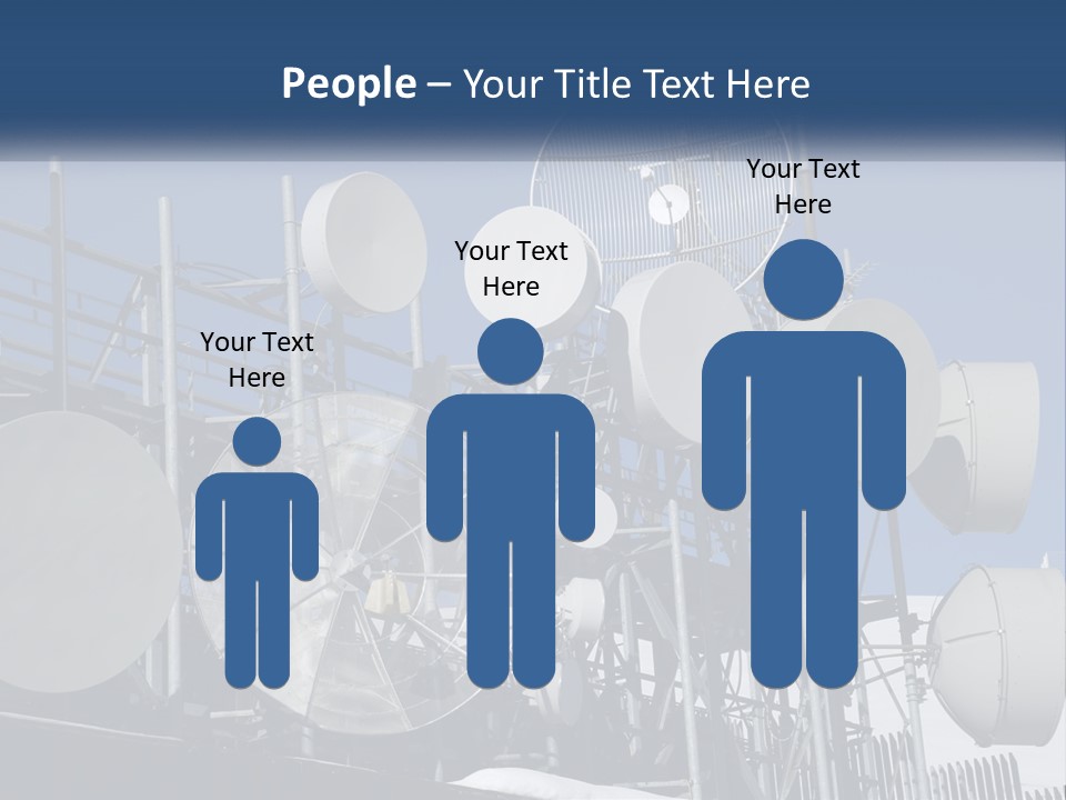 Sad Parent Standing PowerPoint Template