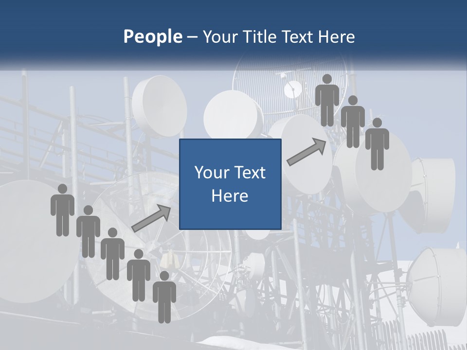 Sad Parent Standing PowerPoint Template