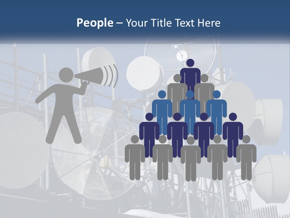 Sad Parent Standing PowerPoint Template