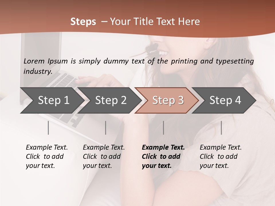 Life Family White PowerPoint Template