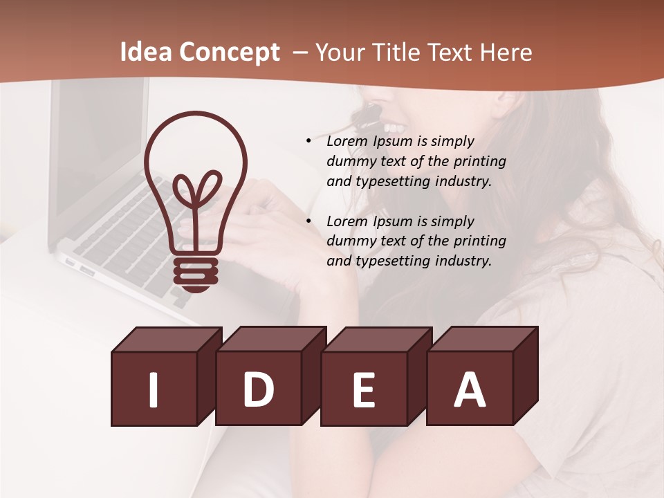 Life Family White PowerPoint Template