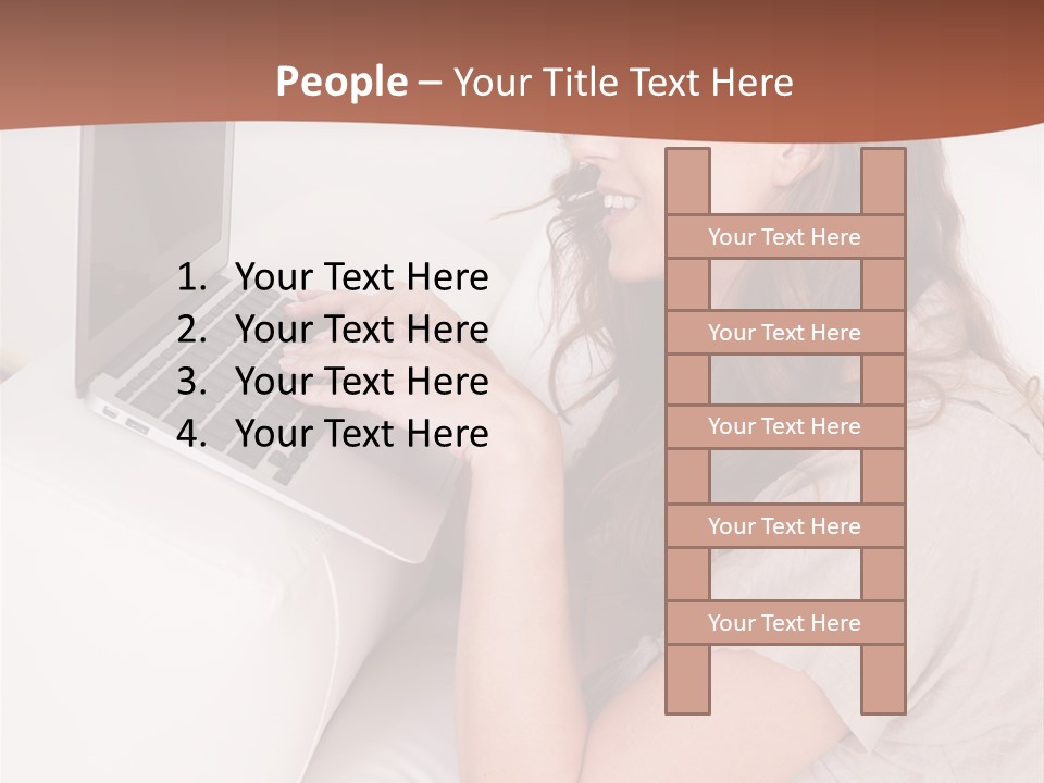 Life Family White PowerPoint Template