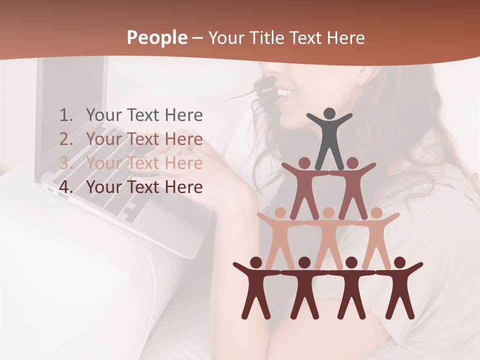 Life Family White PowerPoint Template