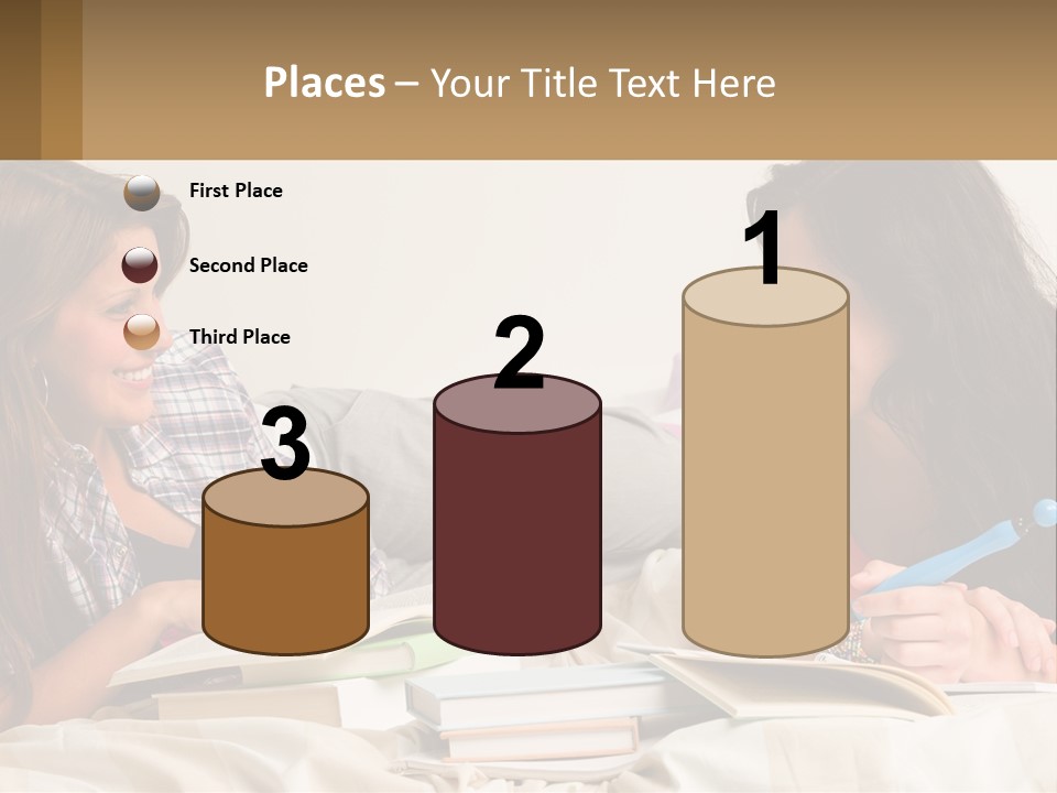 Wave Coastal Sand PowerPoint Template