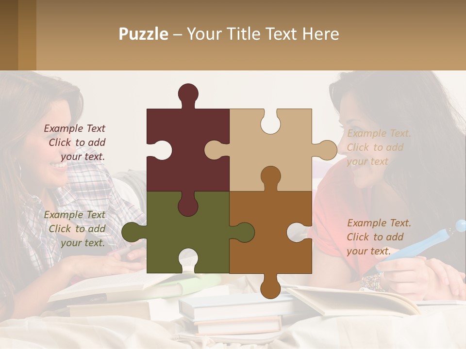 Wave Coastal Sand PowerPoint Template