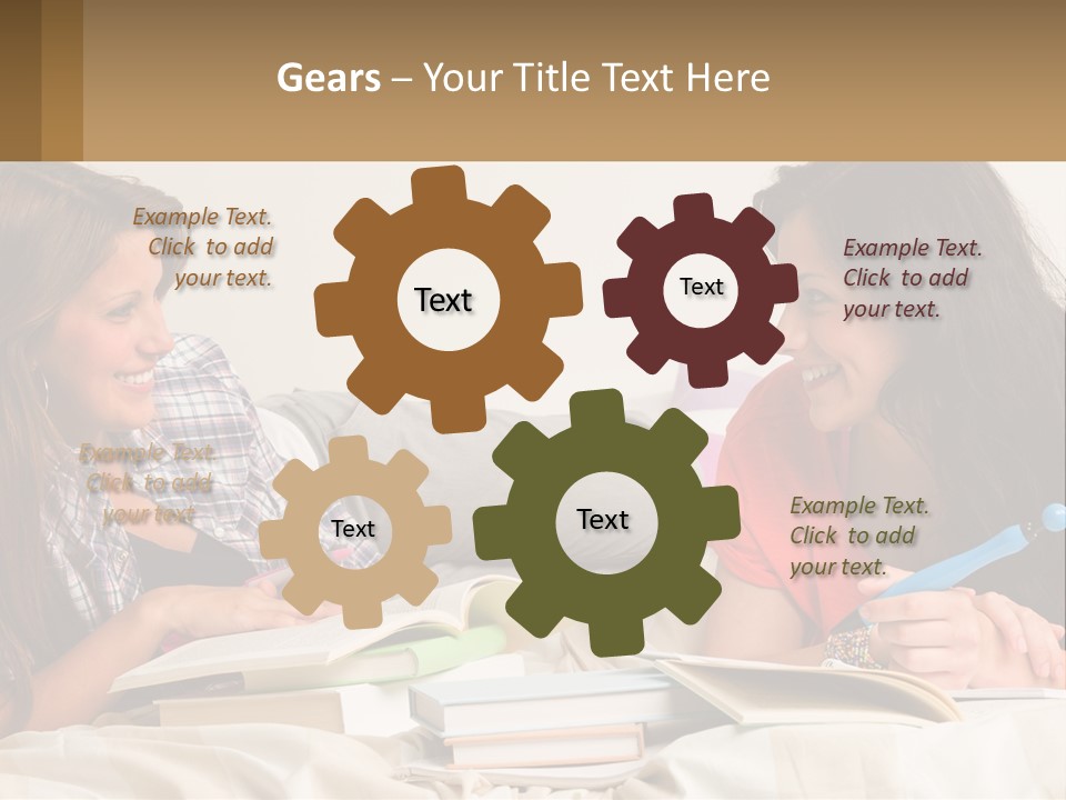 Wave Coastal Sand PowerPoint Template