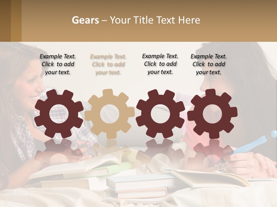 Wave Coastal Sand PowerPoint Template