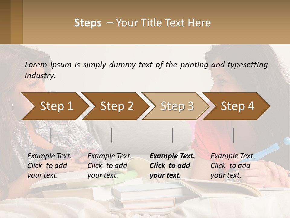 Wave Coastal Sand PowerPoint Template