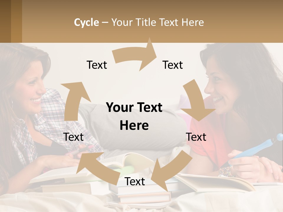 Wave Coastal Sand PowerPoint Template