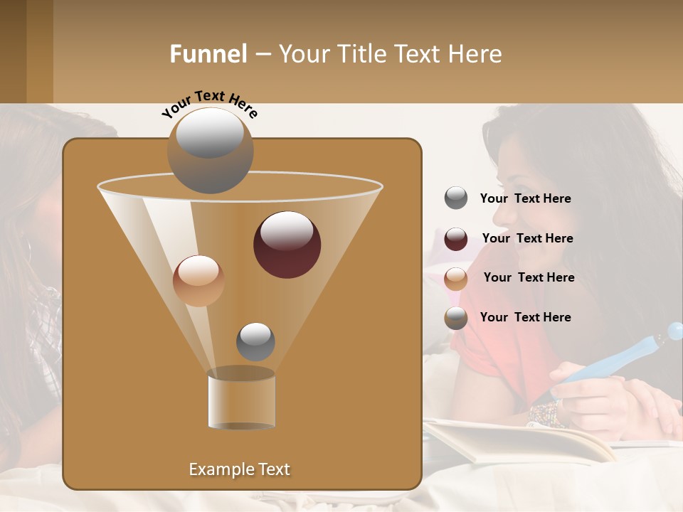 Wave Coastal Sand PowerPoint Template