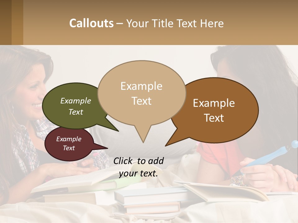 Wave Coastal Sand PowerPoint Template