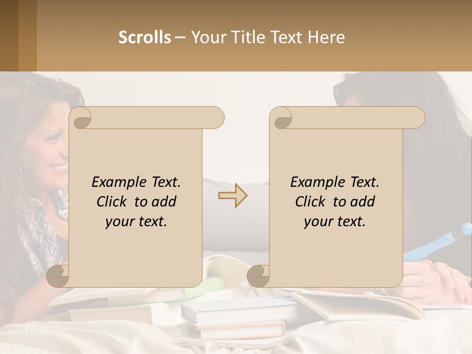 Wave Coastal Sand PowerPoint Template