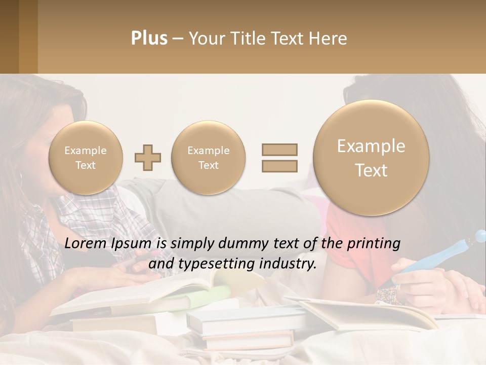 Wave Coastal Sand PowerPoint Template