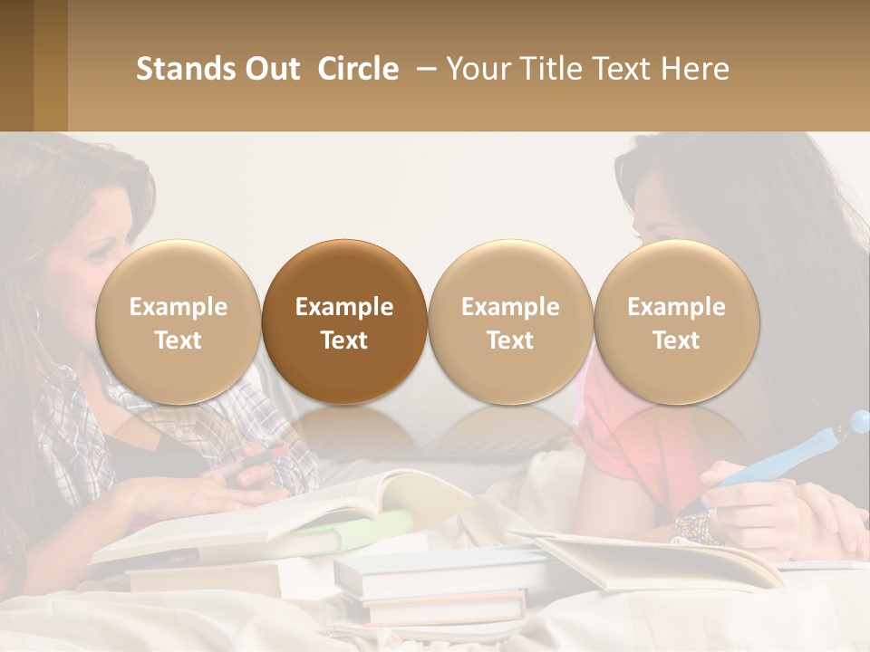 Wave Coastal Sand PowerPoint Template