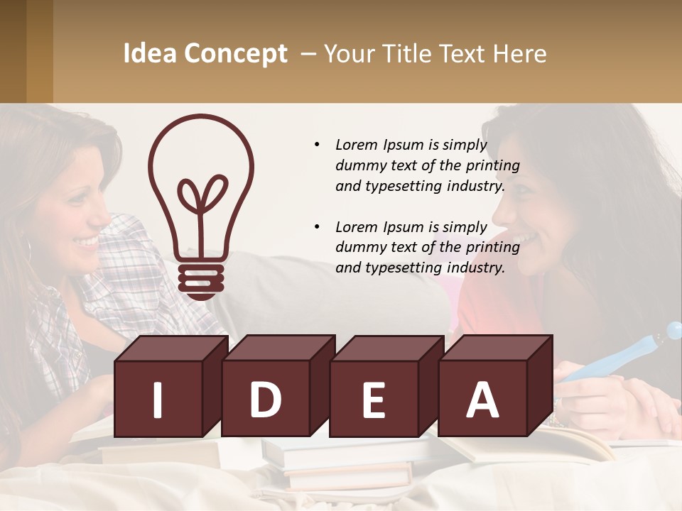 Wave Coastal Sand PowerPoint Template