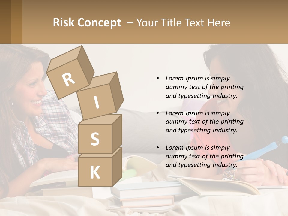 Wave Coastal Sand PowerPoint Template