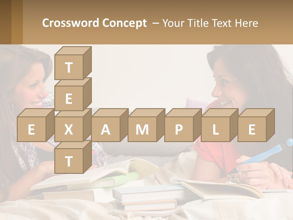 Wave Coastal Sand PowerPoint Template