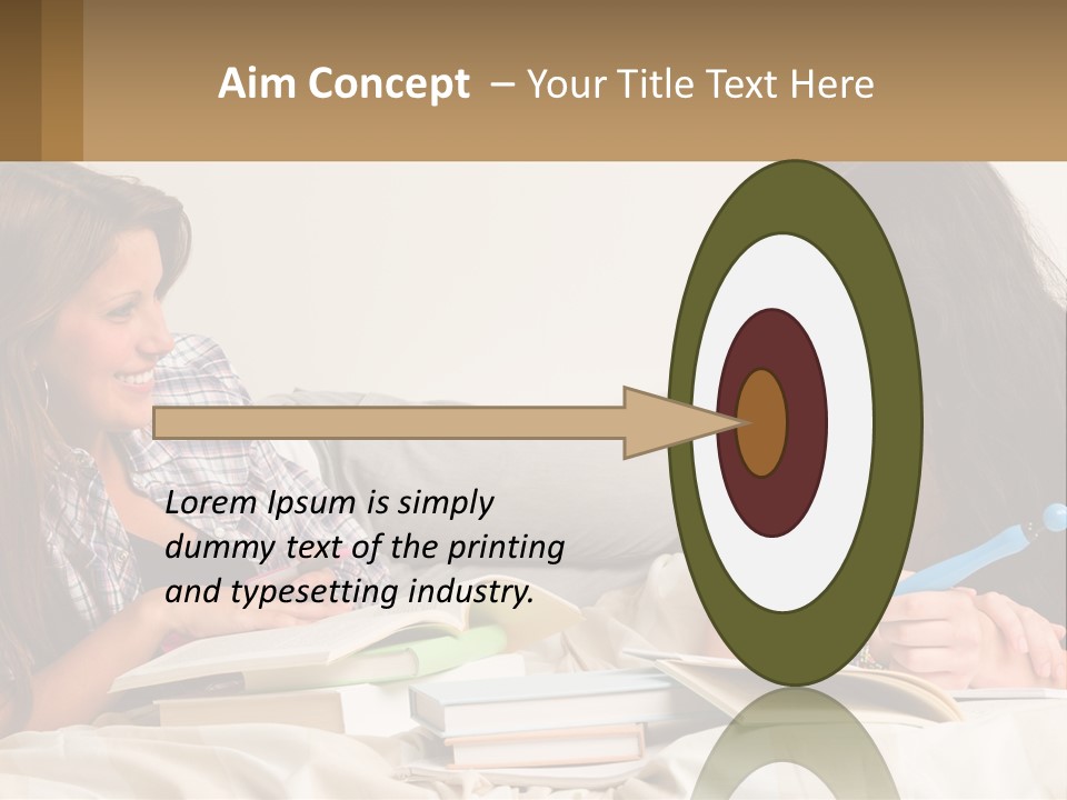 Wave Coastal Sand PowerPoint Template