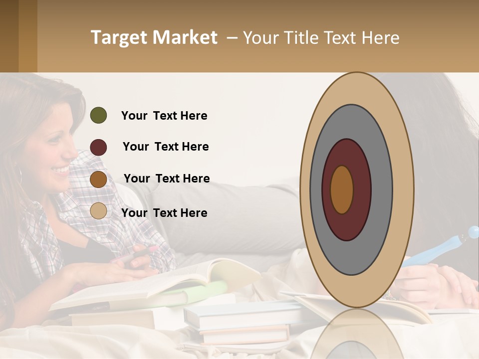 Wave Coastal Sand PowerPoint Template