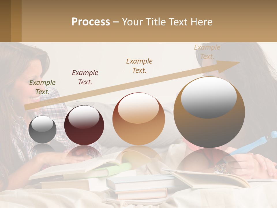 Wave Coastal Sand PowerPoint Template