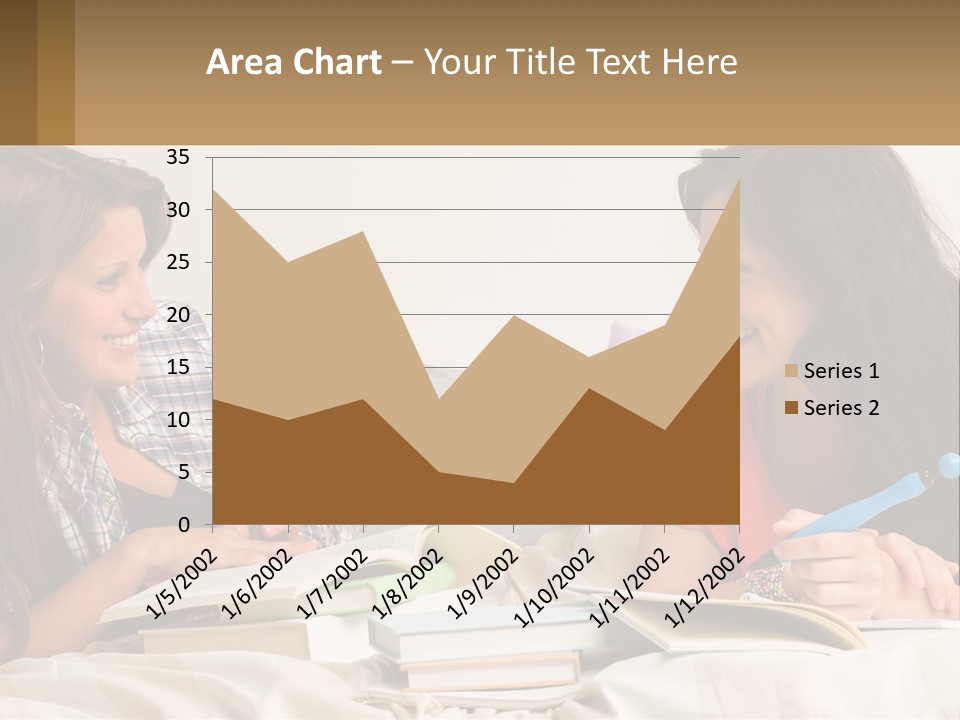 Wave Coastal Sand PowerPoint Template
