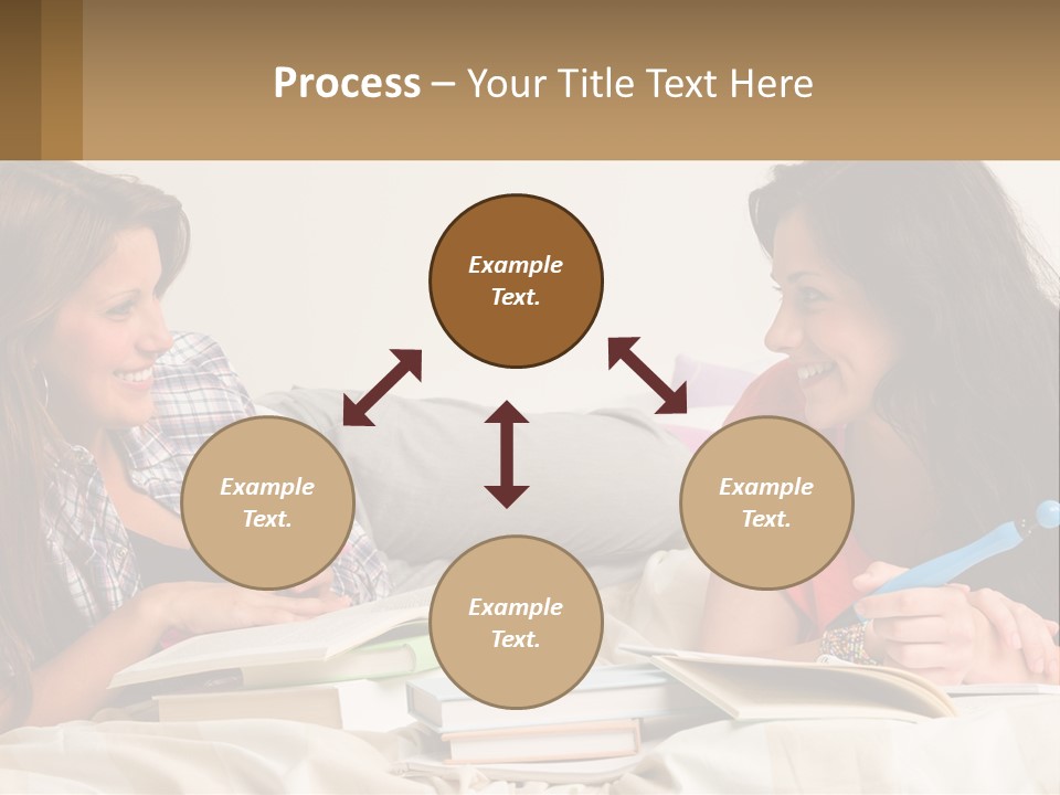 Wave Coastal Sand PowerPoint Template