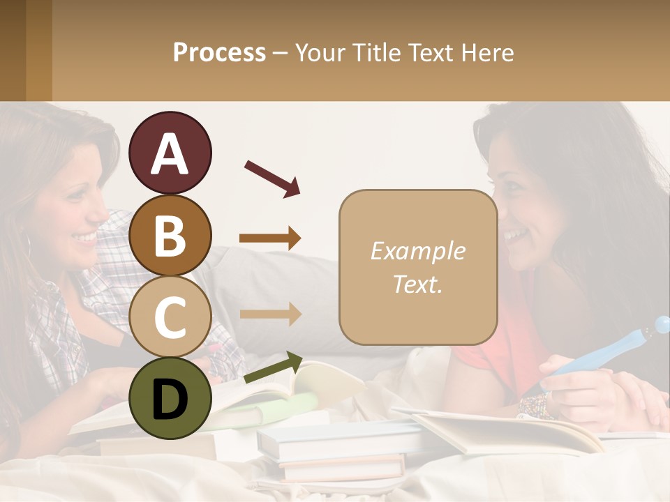 Wave Coastal Sand PowerPoint Template