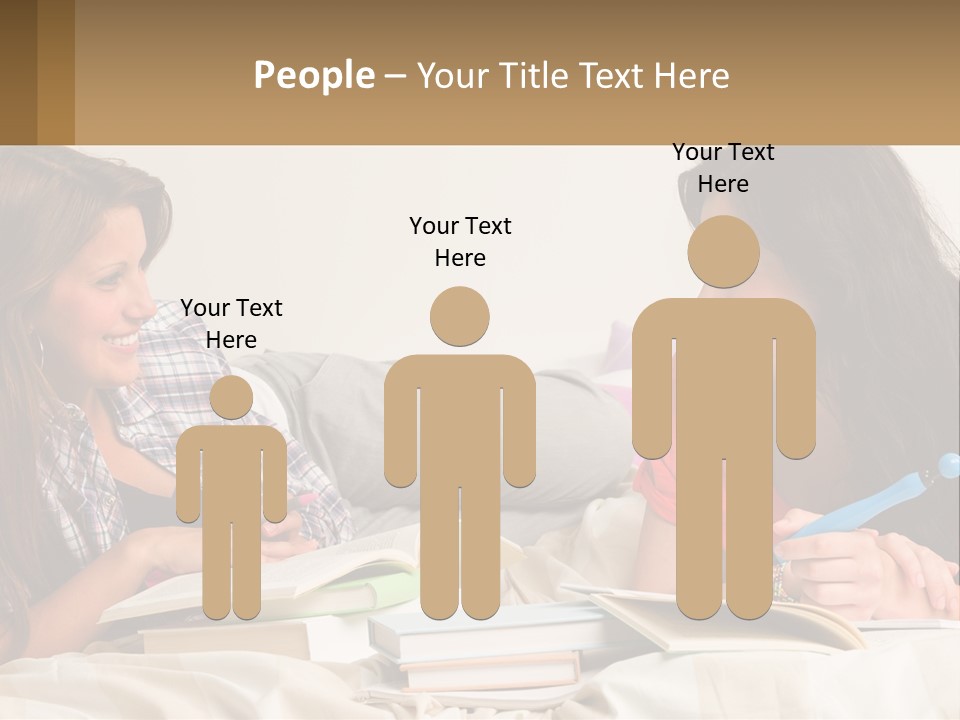 Wave Coastal Sand PowerPoint Template