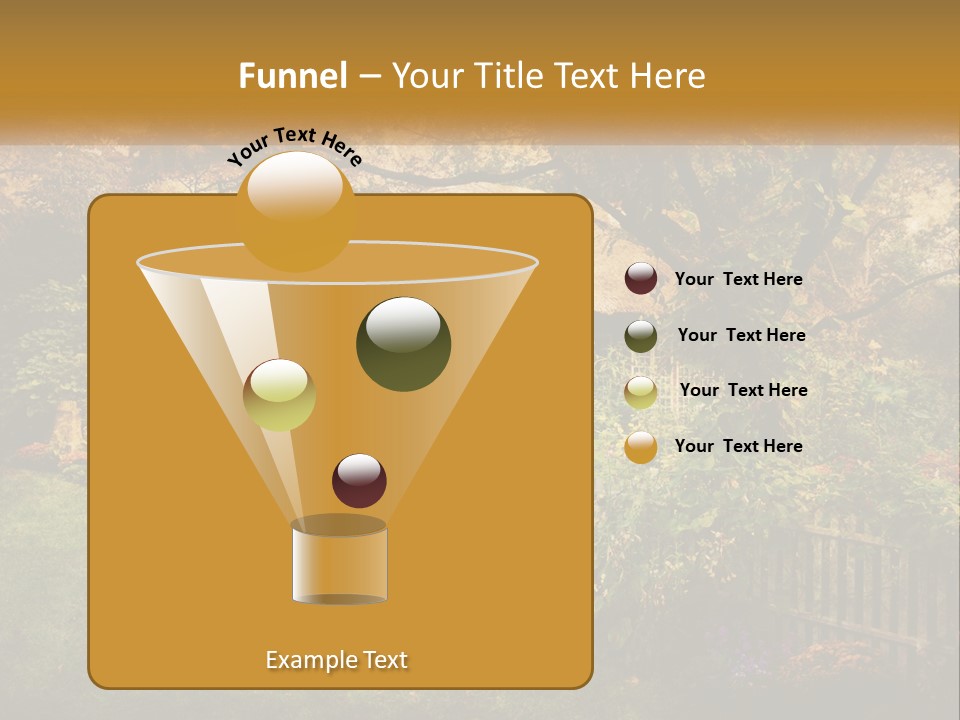 Sunset Beach Older PowerPoint Template