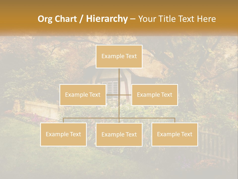 Sunset Beach Older PowerPoint Template