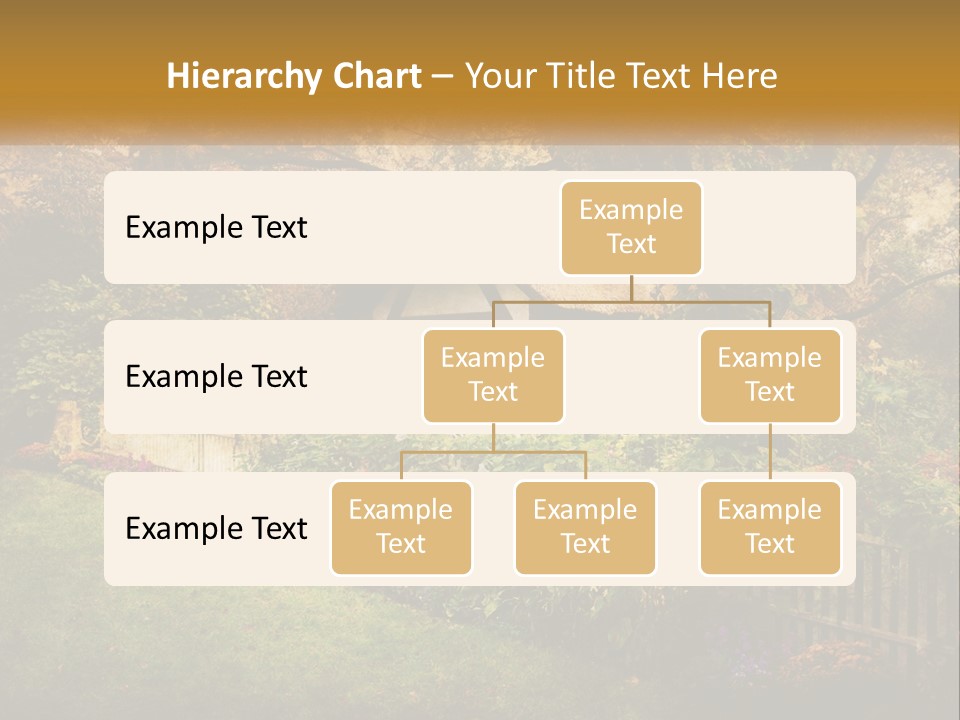 Sunset Beach Older PowerPoint Template