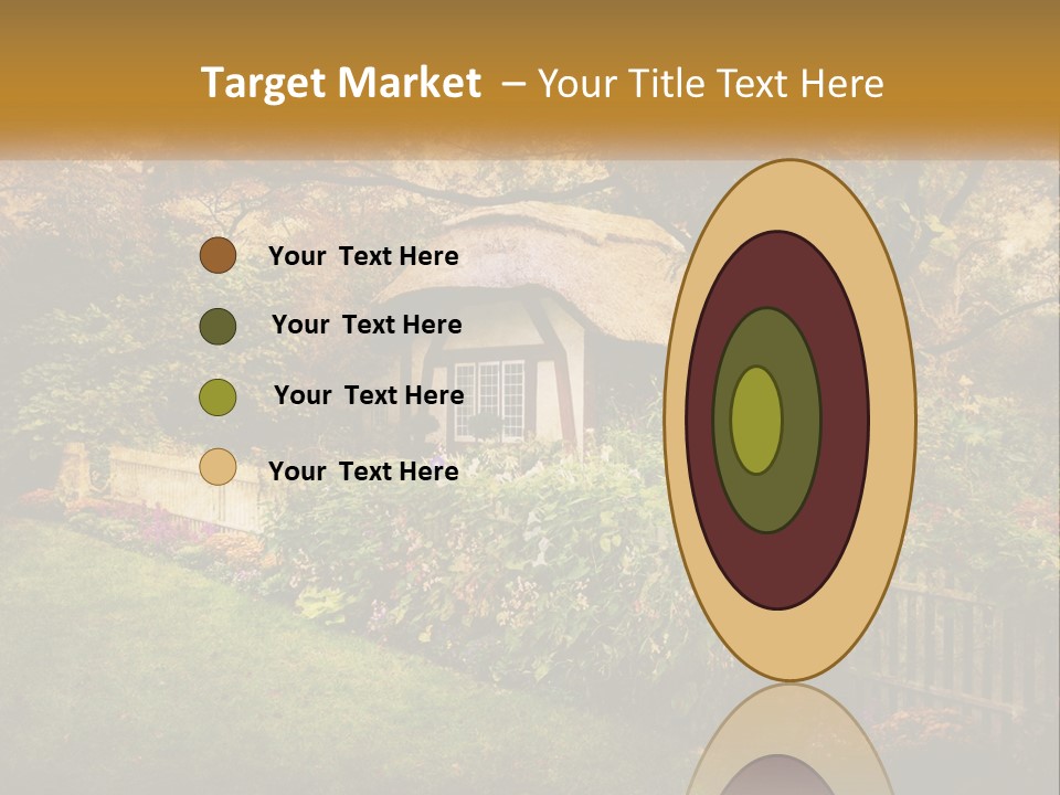 Sunset Beach Older PowerPoint Template