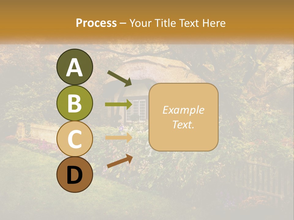 Sunset Beach Older PowerPoint Template