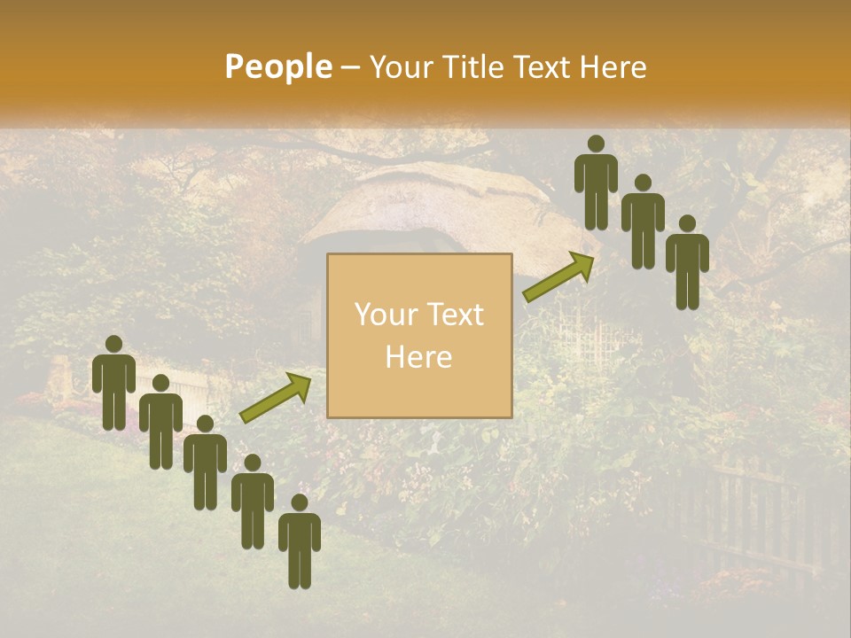 Sunset Beach Older PowerPoint Template