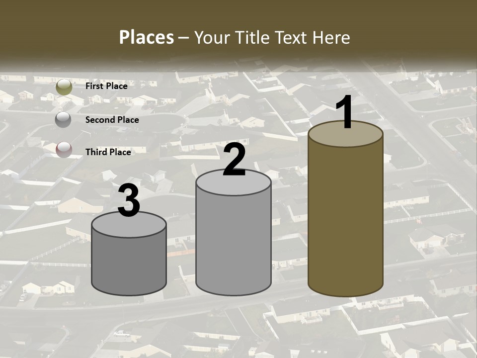 Standing Daughter Old PowerPoint Template