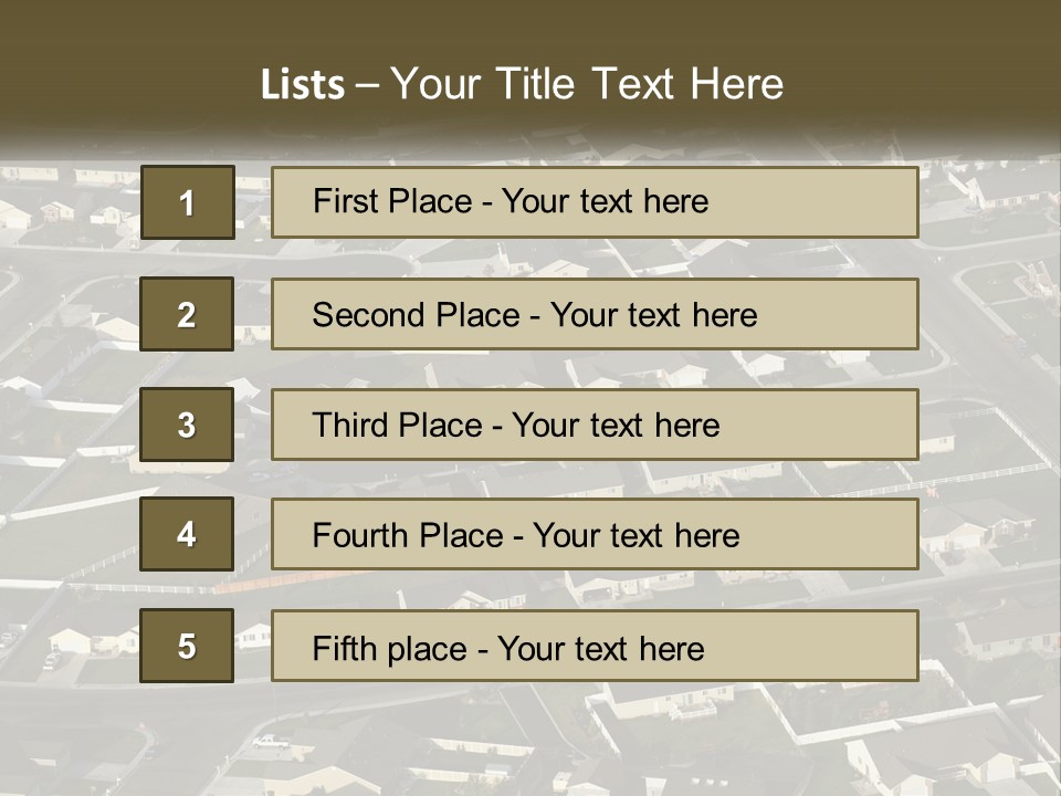 Standing Daughter Old PowerPoint Template
