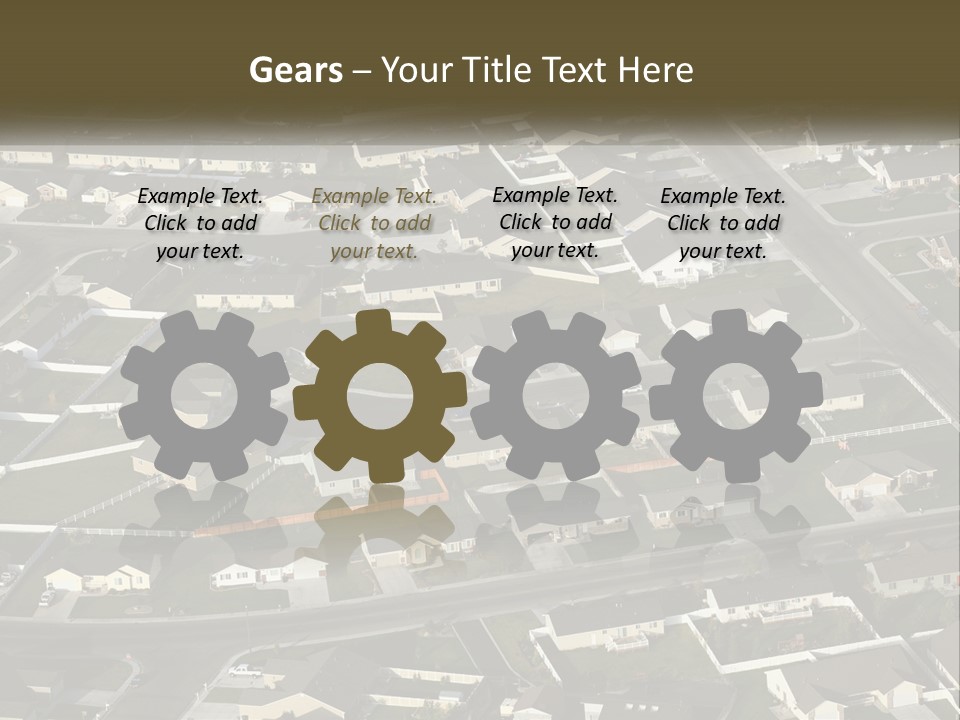 Standing Daughter Old PowerPoint Template