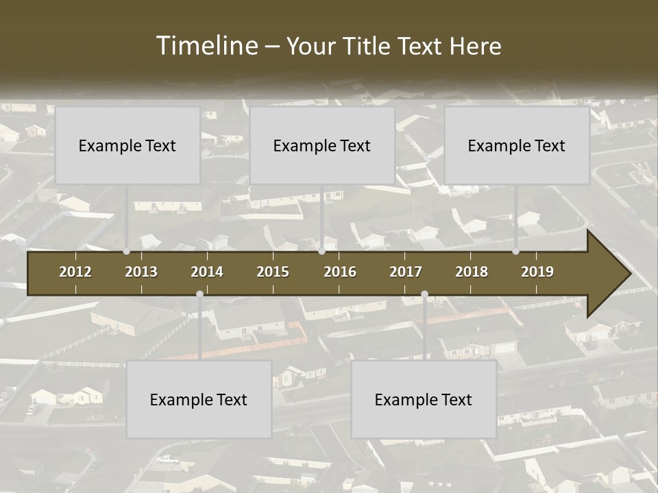 Standing Daughter Old PowerPoint Template
