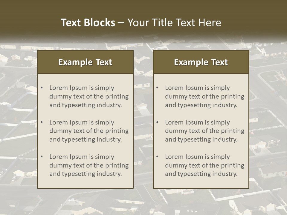 Standing Daughter Old PowerPoint Template