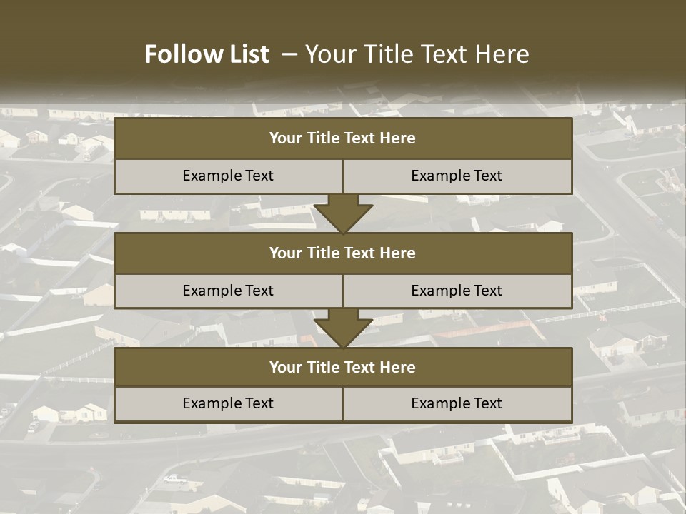 Standing Daughter Old PowerPoint Template