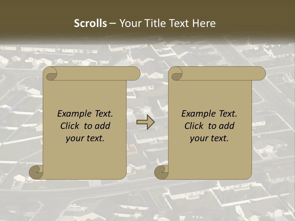 Standing Daughter Old PowerPoint Template
